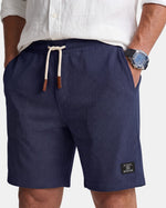 Victor - Casual Textured Knit Shorts