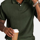 Sardinia Cable Knit Polo