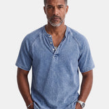 Louis - Vintage Button T-Shirt for Men