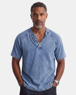 Louis - Vintage Button T-Shirt for Men