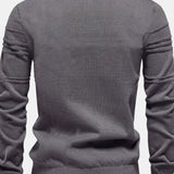 Burkhard Men's Knit Sweater, Plaid