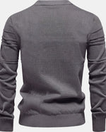 Burkhard Men's Knit Sweater, Plaid