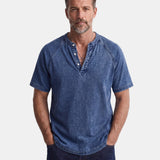 Peter - Vintage Button T-Shirt for Men