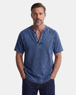 Peter - Vintage Button T-Shirt for Men