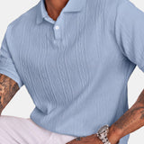 Sardinia Cable Knit Polo