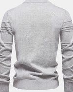 Burkhard Men's Knit Sweater, Plaid