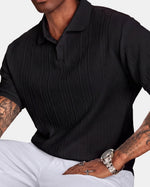 Sardinia Cable Knit Polo