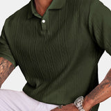 Sardinia Cable Knit Polo
