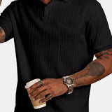Sardinia Cable Knit Polo