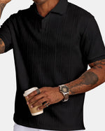 Sardinia Cable Knit Polo
