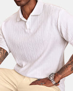 Sardinia Cable Knit Polo