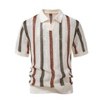 Crochet Polo with V-neckline