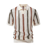 Crochet Polo with V-neckline