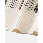 Crochet Polo with V-neckline