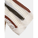 Crochet Polo with V-neckline