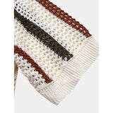 Crochet Polo with V-neckline