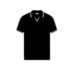 Custom-fit Piqué Polo with Contrasting Details