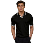 Custom-fit Piqué Polo with Contrasting Details