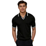 Custom-fit Piqué Polo with Contrasting Details