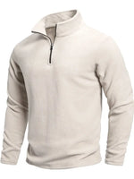 Zip-Up Long-Sleeve Sweater