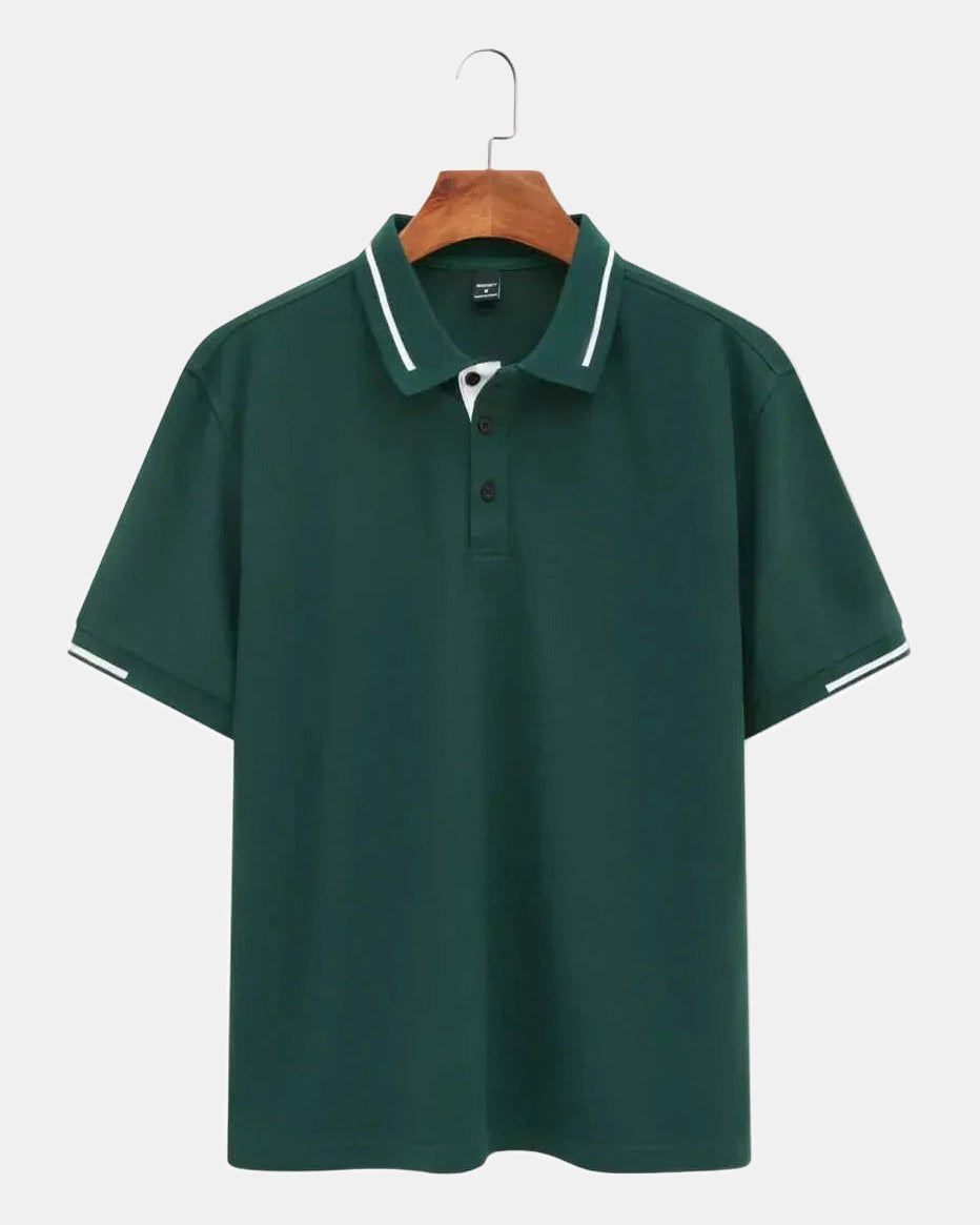 Dario Men's Polo Shirt, Workdays in Green