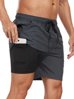 Swim trunks with pockets