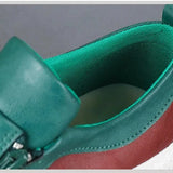 Leather Zip Shoes