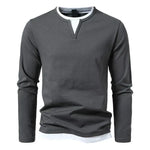 Alwin Premium Long Sleeve T-shirt in Combed Cotton
