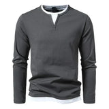 Alwin Premium Long Sleeve T-shirt in Combed Cotton