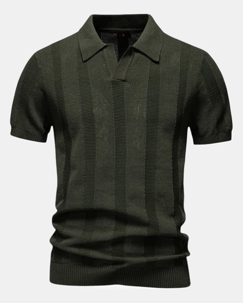 Zakynthos Men's Polo Shirt in Green