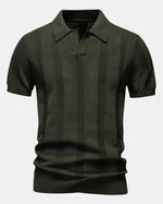 Zakynthos Textured Knit Polo