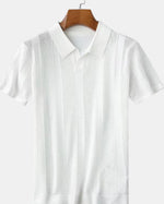 Como Ribbed Knit Polo