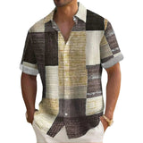 Elegant Patchwork Shirt