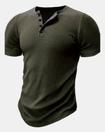 Bodrum Textured Henley Tee