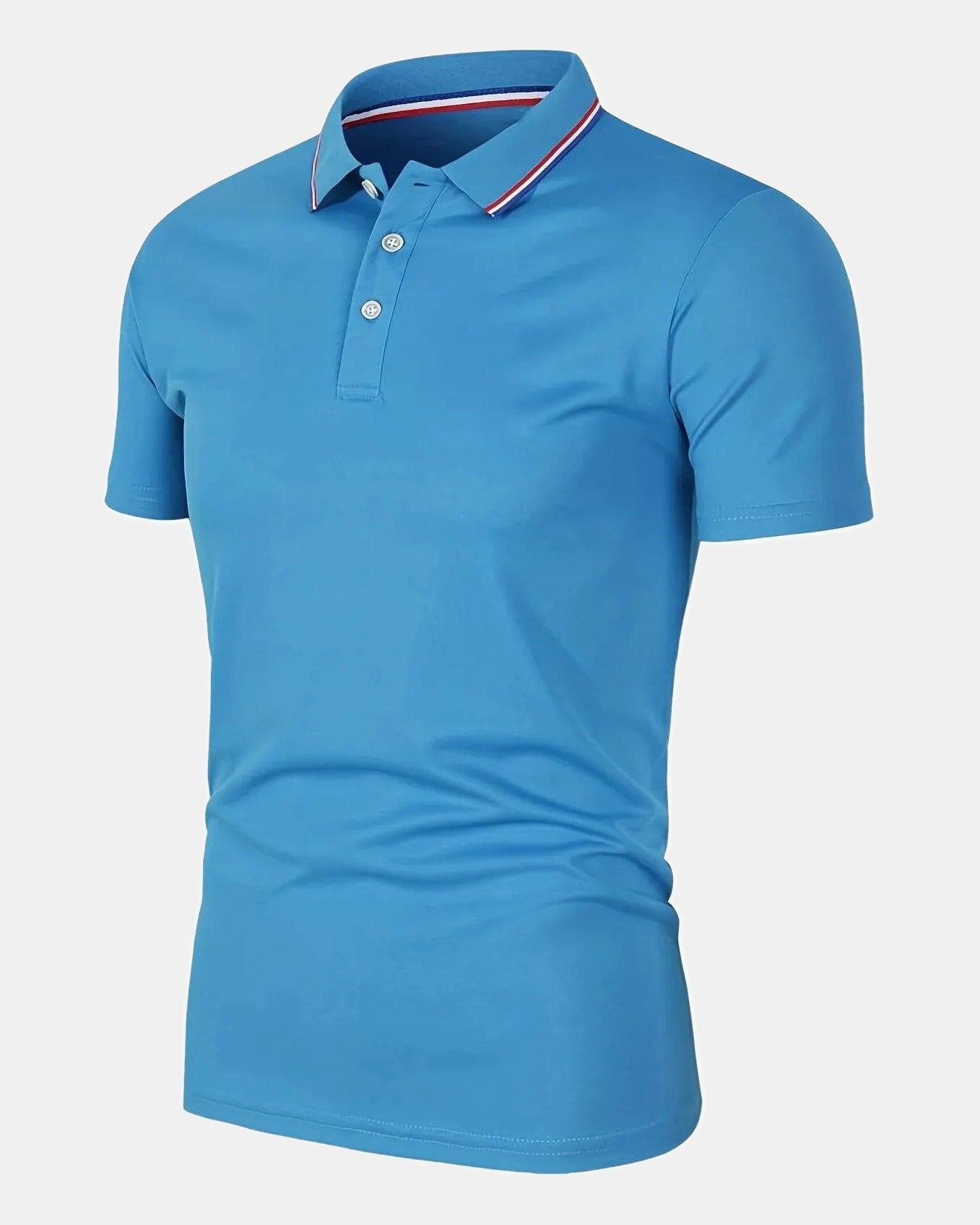Men's Polo Shirt in Light Blue