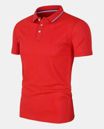 Valletta Tipped Pique Polo