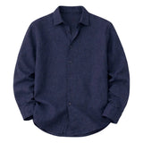 Kensington Men's Shirt in Lightweight Linen, Relaxed Fit