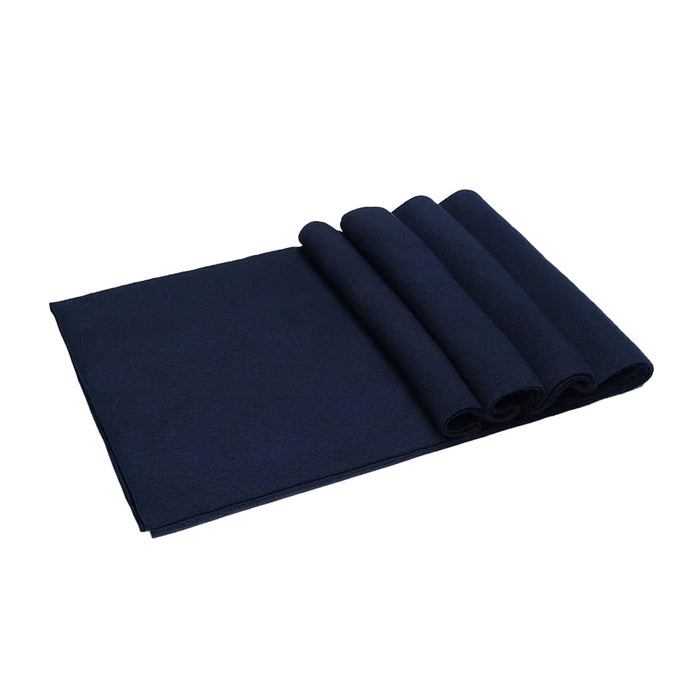 Montmartre Cashmere and Merino Wool Scarf for Men - Navy