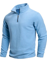 Zip-Up Long-Sleeve Sweater