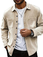 Casual Corduroy Cardigan