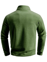 Zip-Up Long-Sleeve Sweater