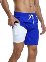 Swim trunks with pockets