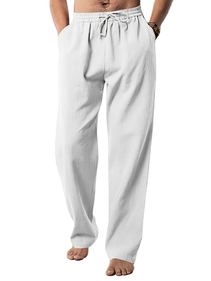 Casual linen summer shorts