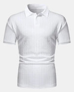 Sardinia Cable Knit Polo