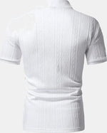 Sardinia Cable Knit Polo