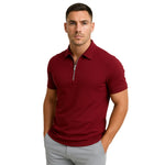 Gregorio - Modern Polo with Half Zip