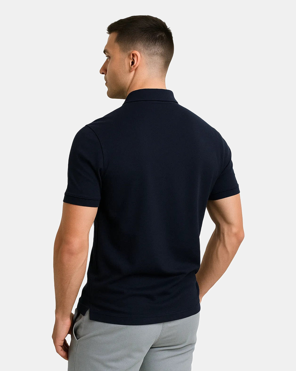 Gregorio Men's Polo Shirt, Quarter Zip