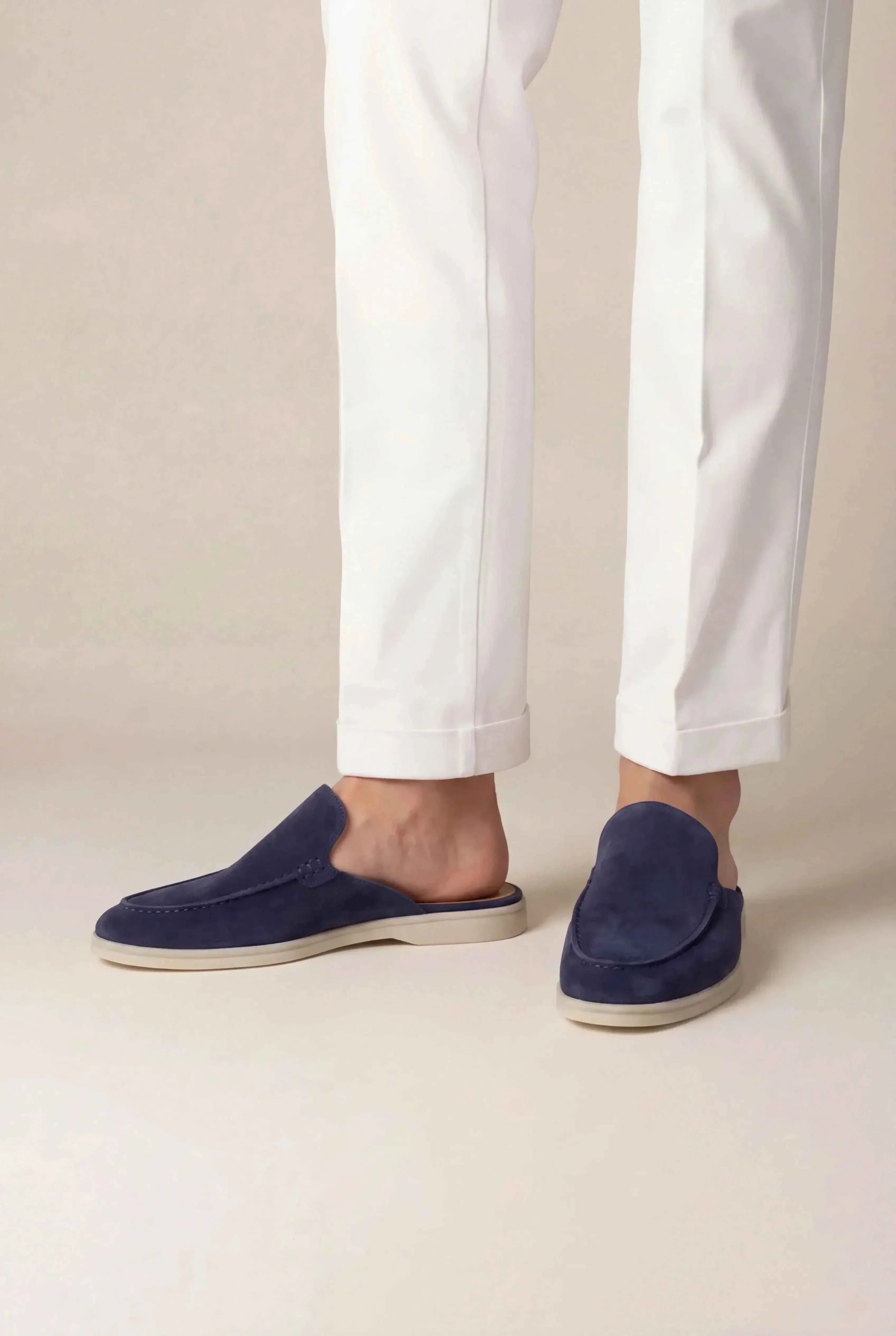 Mule Yacht i Suède Blu Navy