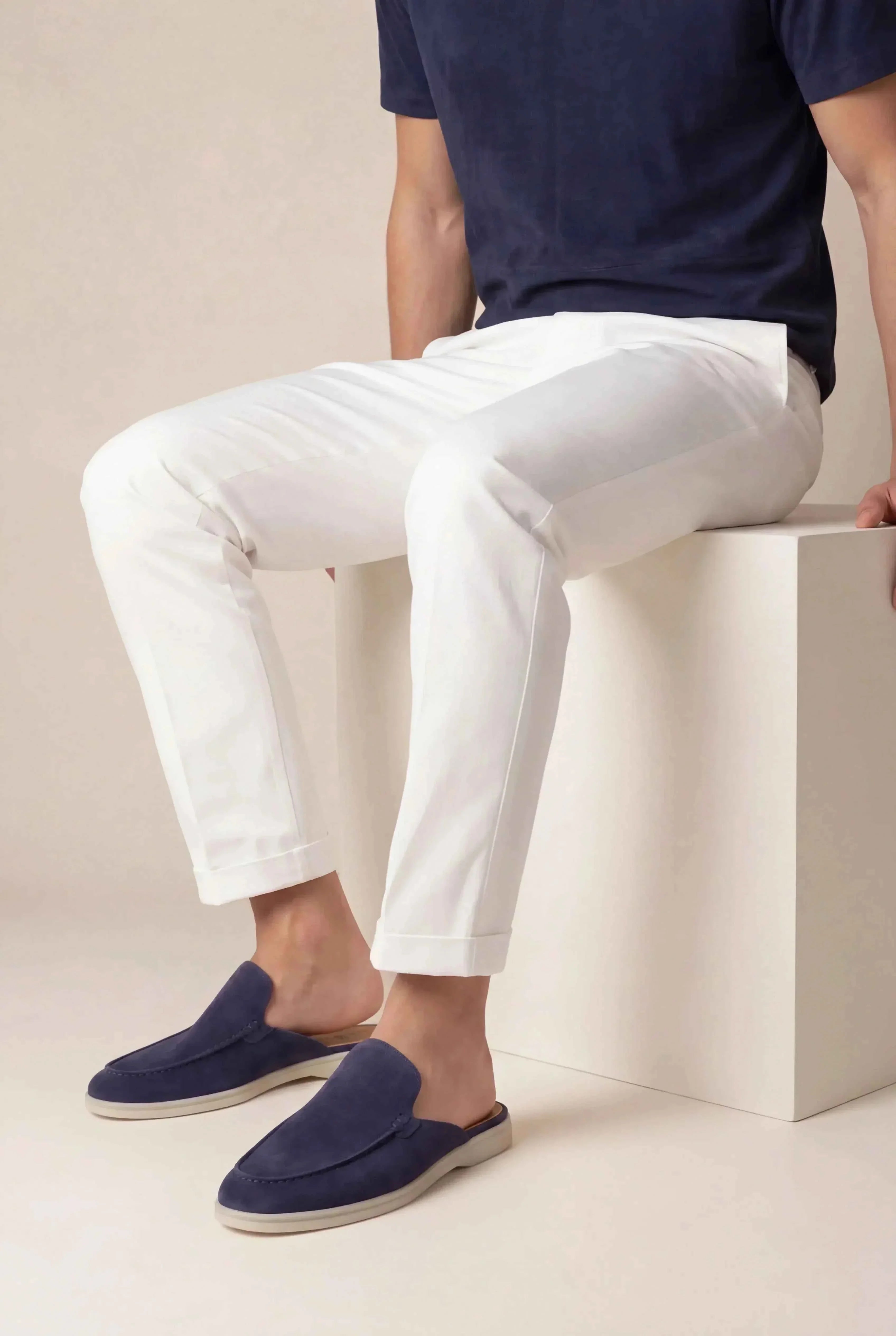 Mule Yacht i Suède Blu Navy
