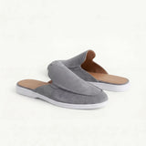 Yacht Men's Suede Mules, Grey